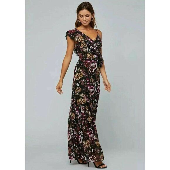 Bebe new splendid garden floral tank maxi dress - Picture 2 of 6